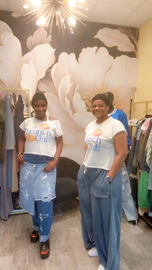 The Brunch Club Graphic Edgy Shirt